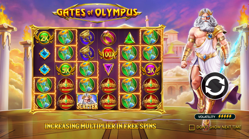 Играйте демо на Gates of Olympus