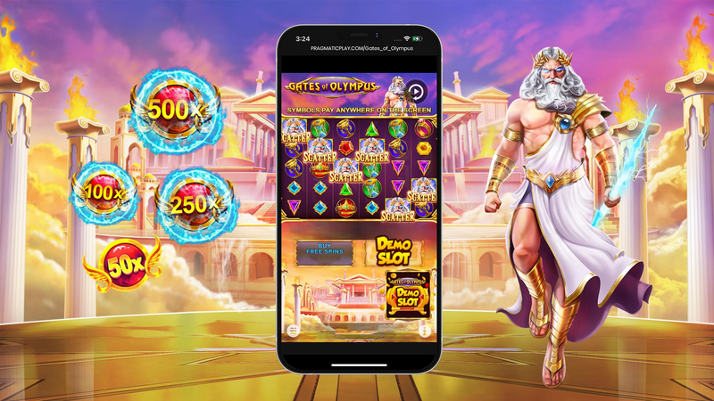 Демо Gates of Olympus на вашия мобилен телефон
